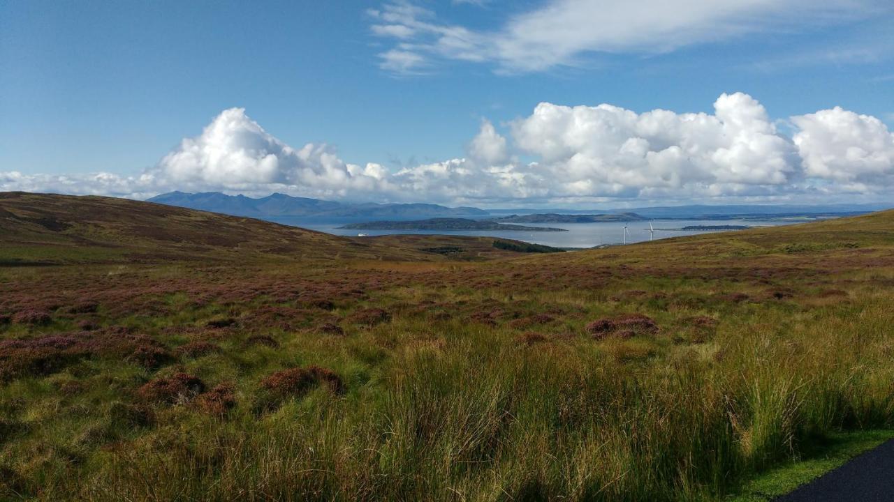 Cleeves Cabins Arran Luxury Lodge With Hot Tub Dalry  Exterior foto